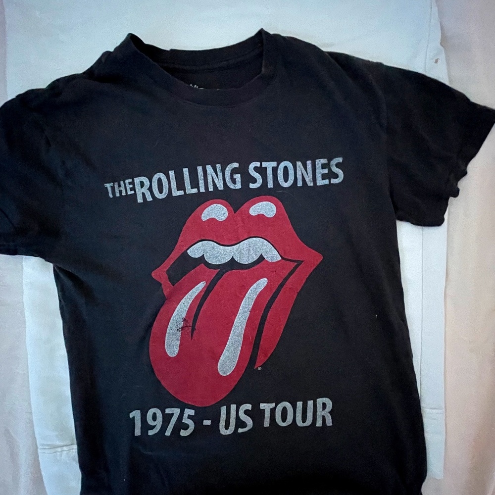 Rolling Stones 1975- US Tour Graphic Tee